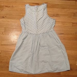 Madewell chambray sleeveless dress, size 8